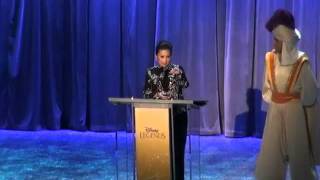 Lea Salongas DISNEY LEGEND Awards Acceptance Speech amp Performance [upl. by Jarred]