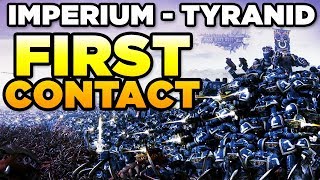 IMPERIUM  TYRANIDS FIRST CONTACT amp The Battle of Macragge  WARHAMMER 40000 Lore  History [upl. by Nerol]