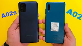 Samsung Galaxy A02 vs Samsung Galaxy A02s [upl. by Rella]