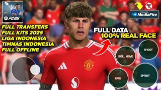 100 Full Real Face❗Play FIFA 16 MOD EA FC 25 Android Offline Terbaru Grafik HD [upl. by Trilly156]