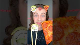 Weird Food Combinationsushi mukbangfoodloveryourmobile challenge shorts trending fypシ゚viral [upl. by Kcirad512]