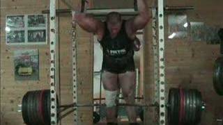 LOCKOUTS below the knees 430kg 946lbs [upl. by Nerta]