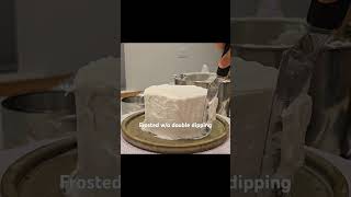 Covering a cake in 3 minutes [upl. by Dnomse68]