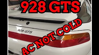 Porsche 928 GTS GF  AC not cold electrical problem Found porsche porsche928 [upl. by Artemisa706]