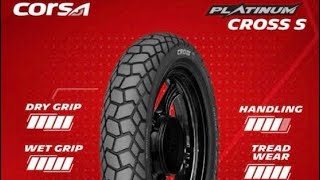 Corsa PLATINUM CROSS S TIRE for Honda Genio [upl. by Enyamrahc]