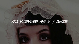 Melanie Martinez  Bittersweet Tragedy KaraokeInstrumental  Lyrics [upl. by Sherourd]