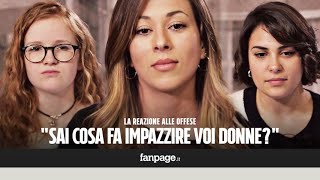 Le reazioni delle donne agli insulti sessisti ESPERIMENTO SOCIALE [upl. by Trebleda]