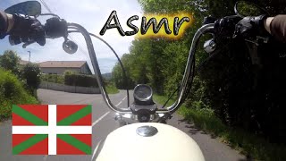 ASMR  découverte du pays basque en Harley Davidson  partie 6🤩 [upl. by Danice]