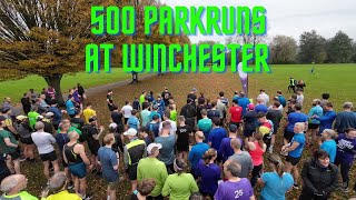 Massive turnout for 500th Winchester Parkrun [upl. by Nnil741]