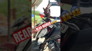 Install ktm by rear miror viralvideo ktmduke automobile shortvideos rider ridelife [upl. by Namlak]