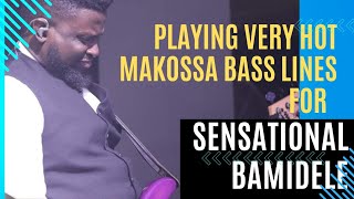 HOW I PLAYED VERY HOT MAKOSSA BASS LINES FOR SENSATIONAL BAMIDELE  KOKO BASS PastorJerryEze [upl. by Akienom]