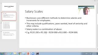 Grade 10 Accounting Salary Scales 20200504 [upl. by Butch]