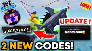 NEW Redeem Code Fisch Roblox Free Abyssal amp Hexed Enchant Relic [upl. by Onibas]