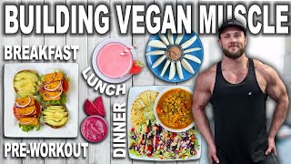 What I Eat For Lean Vegan Muscle  Healthy amp Delicious Meals [upl. by Sevein]