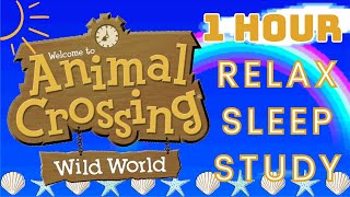 1 Hour Relaxing AC Wild World Gameplay for Stress ReliefStudying Summer Afternoon NO COMMENTARY [upl. by Ylesara482]