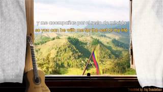 Arroyito by Fonseca Translation to English with Subtitles [upl. by Corty]