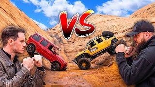 WhistlinDiesel GWagon VS BroDozer  PURO CAOS [upl. by Avilo995]