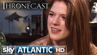 Game of Thrones Ygritte  Rose Leslie Thronecast Interview [upl. by Nilatak]