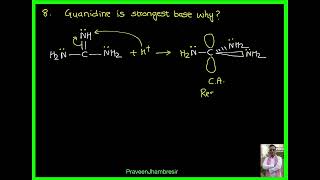 9 Basic strengthBond strengthBond lengthGuanidineOrtho effect [upl. by Kirit]