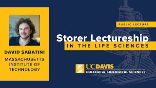 Storer Lectureship feat David Sabatini Massachusetts Institute of Technology  May 12 2015 [upl. by Maighdlin]