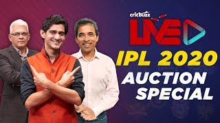 Cricbuzz LIVE IPL 2020 Auction As it happened [upl. by Ametaf]