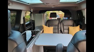 Vangear XS Campervan System in the Citroen Spacetourer  Peugeot Traveller  Toyota Proace [upl. by Ayirp423]