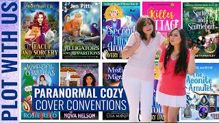 Plot With Us Paranormal Cozy Mystery Cover Conventions [upl. by Zsa Zsa890]