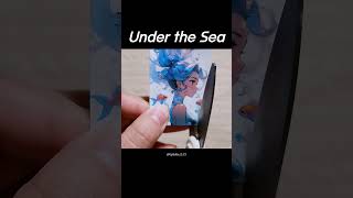 깊은 저 바닷속 다꾸 🫧 Under the Sea Diary Collage Journal Scrapbooking [upl. by Klinger]