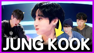 Korean React BTS Jung Kook정국  Seven feat Latto inkigayo😃 [upl. by Elna]