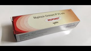 Mupimet Mupirocin Ointment IP 2  W  W Price  Fourrts Laboratories Ltd [upl. by Attenwahs]