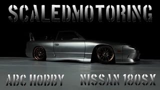 ABC HOBBY NISSAN 180SX body shell [upl. by Eaj]