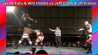 Jacob Fatu amp Will Hobbs vs Jeff Cobb amp JR Kratos [upl. by Jarrad]