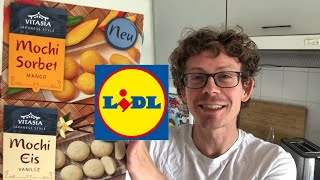 LIDL Mochi Eis Vanille und Mochi Sorbet Mango im Test  Preis Geschmack und Nährwerte [upl. by Yttak146]