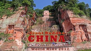 WORLD RIDE 2017 EP 19  CHINALeshan to Chengdu [upl. by Avelin309]