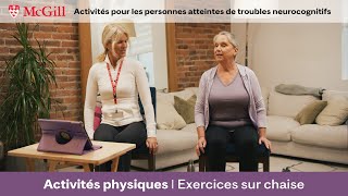 Activités pour les personnes atteintes de troubles neurocognitifs  Exercices sur chaise [upl. by Anahsirk]