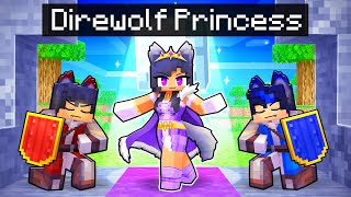 Playing as an DIREWOLF PRINCESS in Minecraft [upl. by Gauthier]