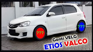 Ganti Velg Etios Valco [upl. by Eniroc]