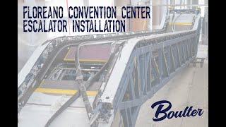 Floreano Convention Center Escalator Installation [upl. by Wojak]