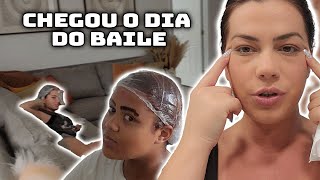 PREPARAÇÃO DAS MENINAS PARA O BAILE  DEU RUIM NO CABELO DA GEOVANNA E NÃO SEI COMO ARRUMAR 🤯 [upl. by Akimaj663]