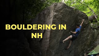 Bouldering in Northern New Hampshire [upl. by Anelam549]