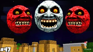 i Found Scary LUNAR MOON 😱 in Minecraft   Part47 [upl. by Atkinson]