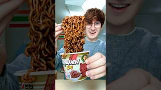 Day 57 of ONLY Eating Food From a Korean Convenience Store [upl. by Drye]