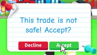 5 Trades YOU should NEVER accept in Adopt Me… [upl. by Wentworth707]