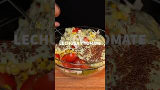 ENSALADAS QUE NO SON LECHUGA Y TOMATE EP 7 🥗 receta lasmejoresrecetas saludable ensalada [upl. by Onaled856]