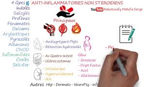 ANTI INFLAMMATOIRES NON STÉROÏDIENS  L’essentiel [upl. by Lepine987]