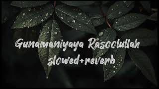 Gunamaniyaya Rasoolullah  Slowed  Reverb [upl. by Neyud]