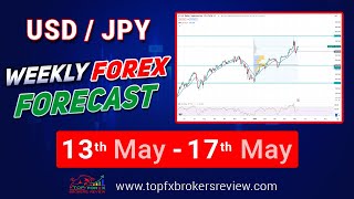 USDJPY Weekly Forex Forecast  USDJPY Technical Analysis [upl. by Stace821]