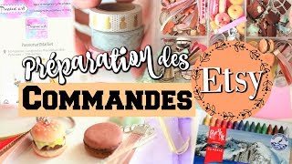 Préparation de mes commandes Etsy amp Comment jexpédie mes envois [upl. by Anoo699]