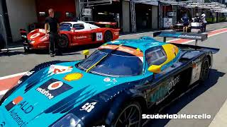 3 x Maserati MC12 GT1 Spa Francorchamps 2024 Pure Sound and Loud [upl. by Dimphia137]