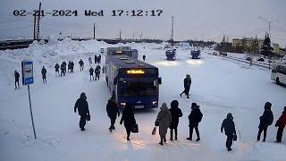 🥶🅻🅸🆅🅴🥶Norilsk Siberia❄️Polar Day🌟The coldest bus station in the world❄️Most Polluted☢️Closed City⛔ [upl. by Nelyak]